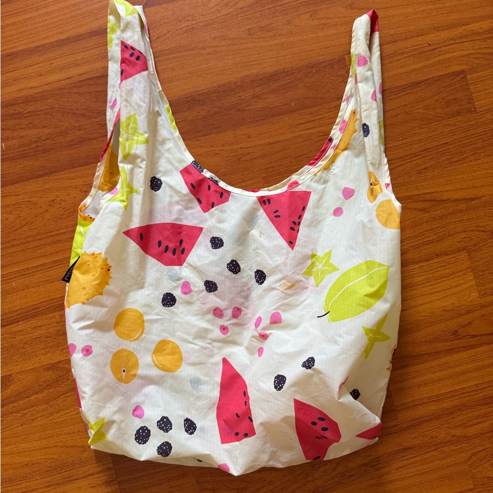 BAGGU reusable bag limited edition standard size summer fruit - no pouch